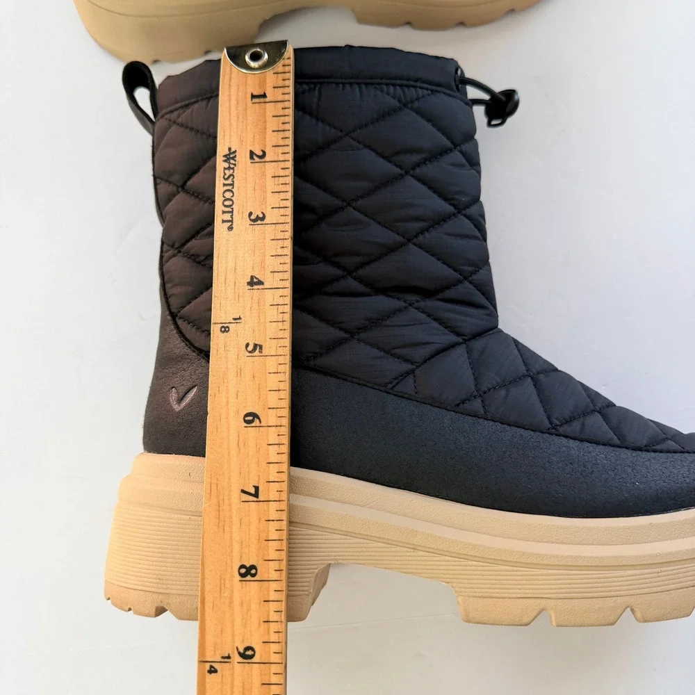 Vivaia Theo Quilted Waterproof PufferTherm Mid-Calf Boots Womens 6.5 EU 37 Warm